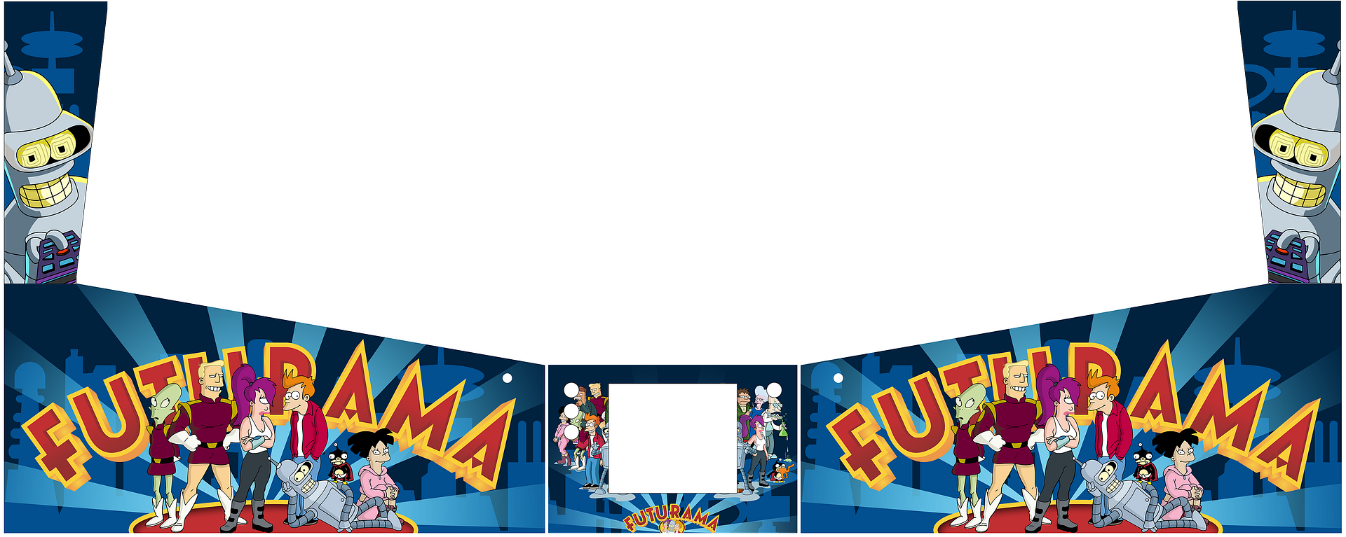 FuturamaPinballBothSidesAlltest.png