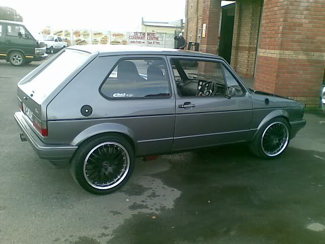 Im Rudster and driving a mk1 gt golf packed with a 2l 16v lump