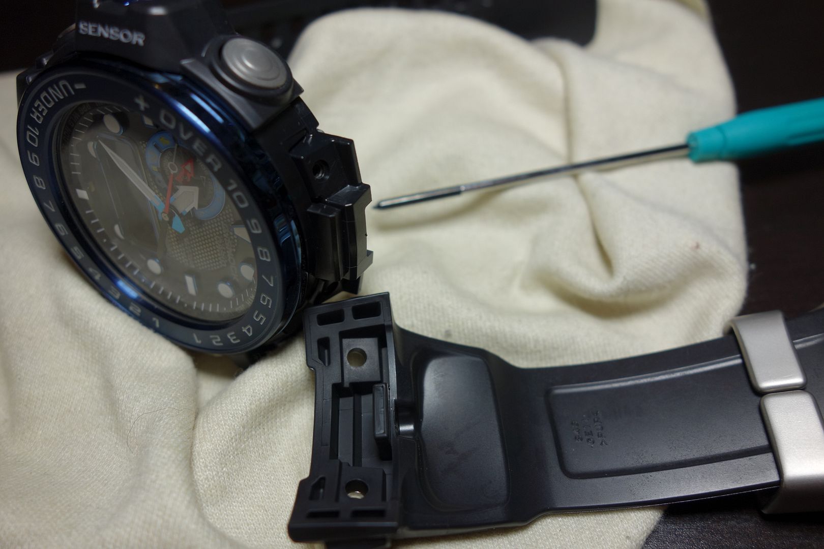 casio gulfmaster strap