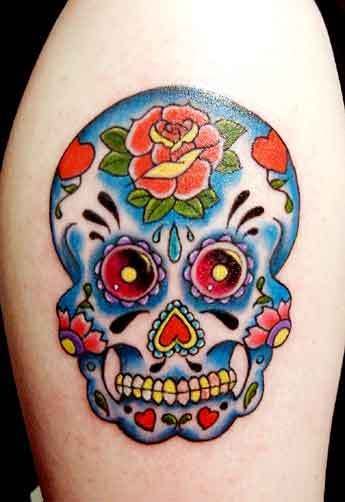  Skull tattoo calaveratattoojpg picture by IdaVonDee Photobucket 