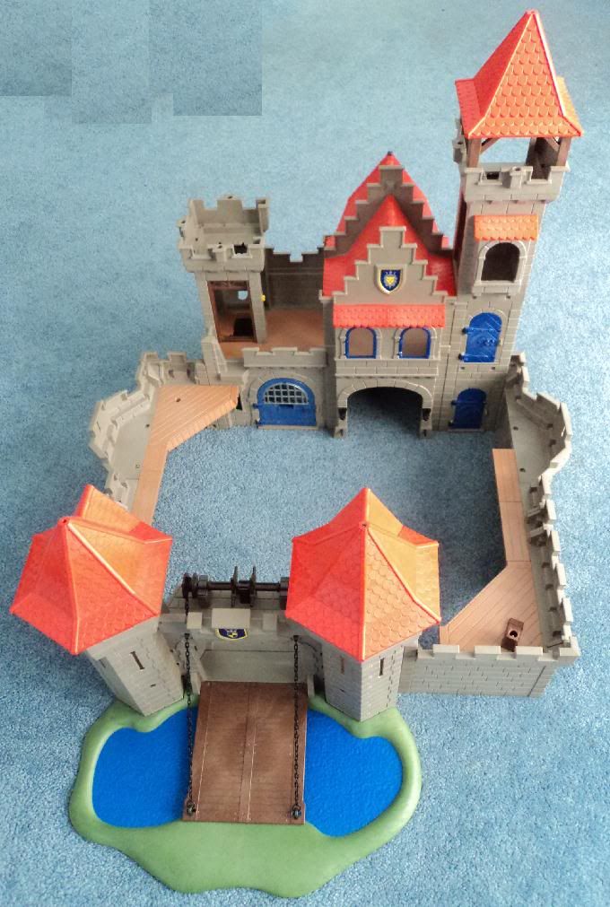 playmobil castle with drawbridge