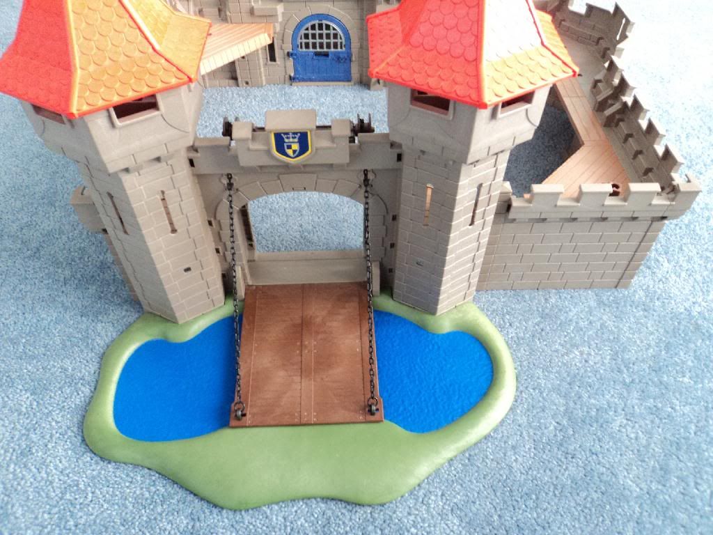 playmobil castle with drawbridge