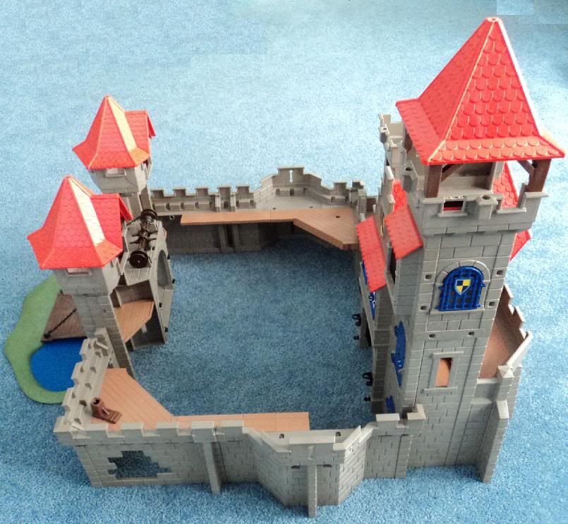 playmobil castle with drawbridge