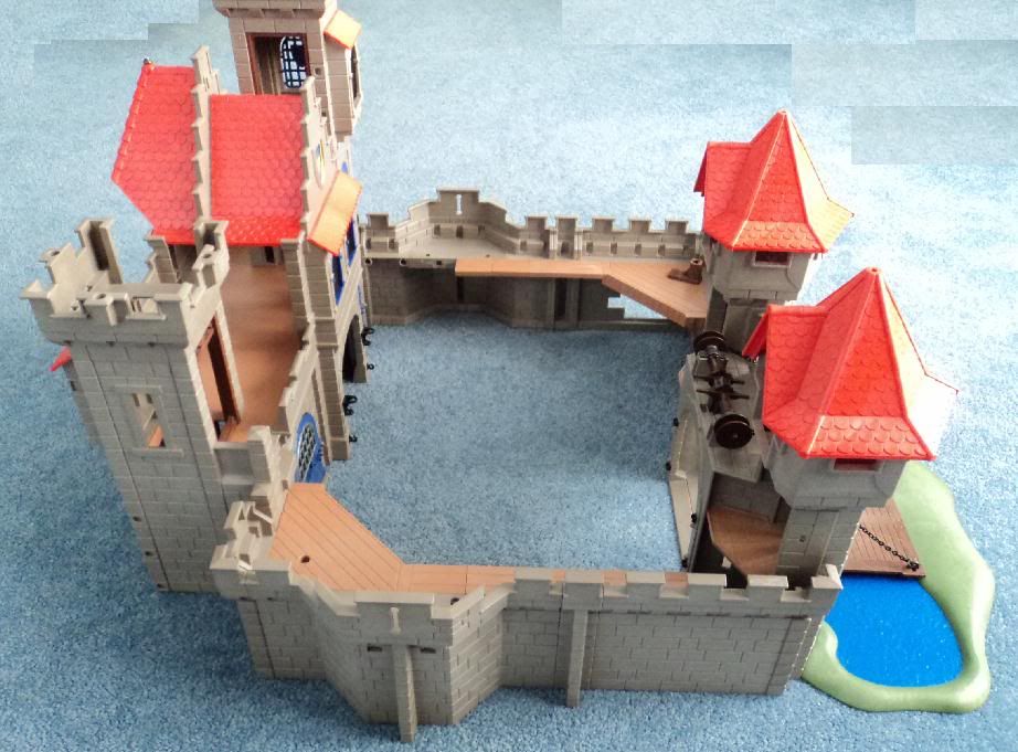 playmobil castle with drawbridge