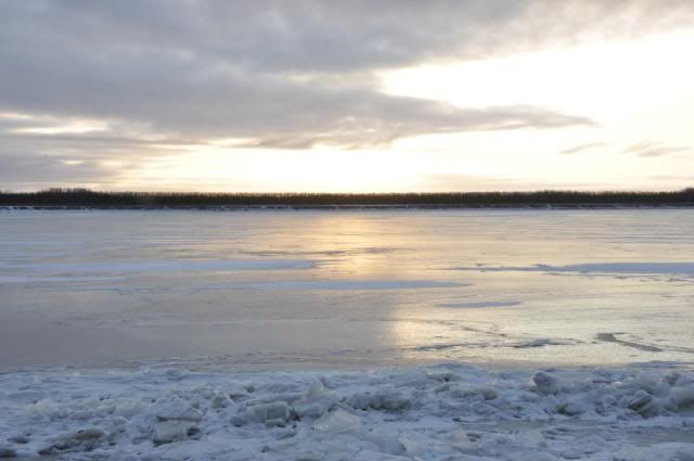 Yukon is frozen over!
