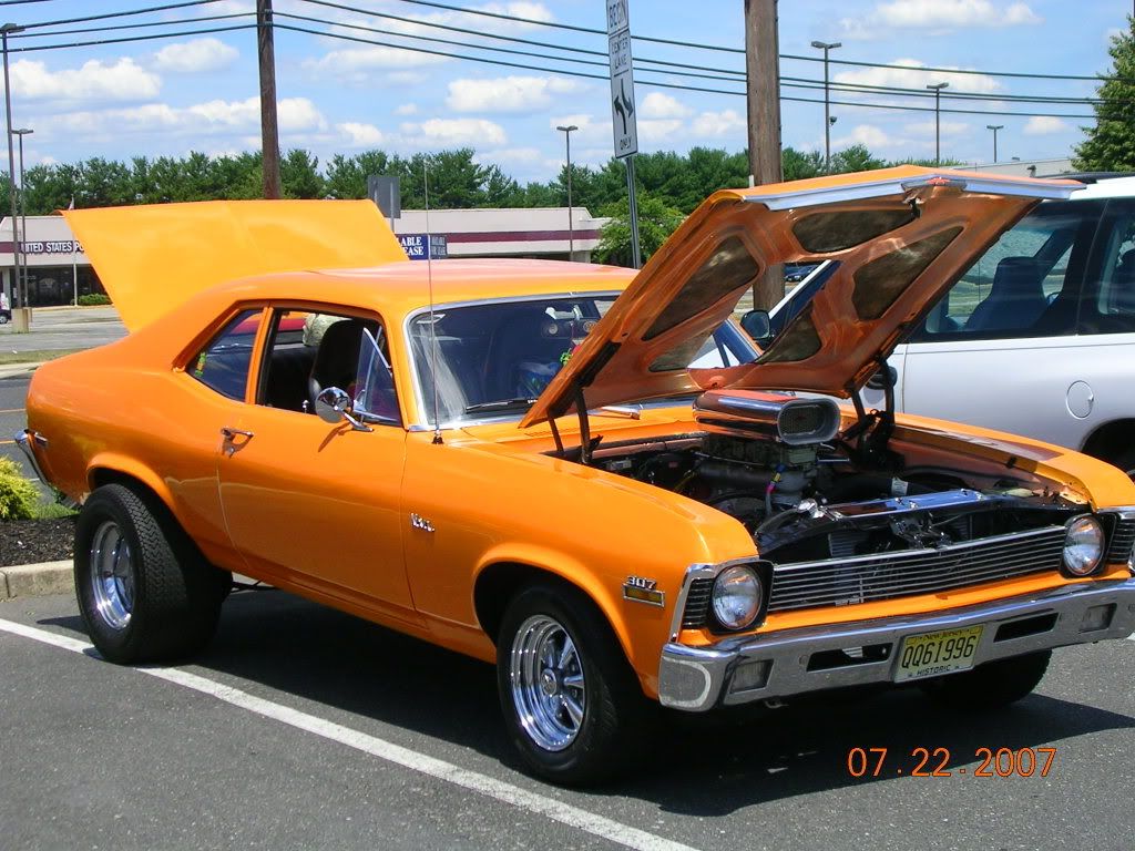 Chevy Nova Orange