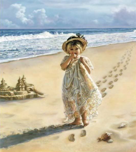 Beach Child Pictures, Images and Photos