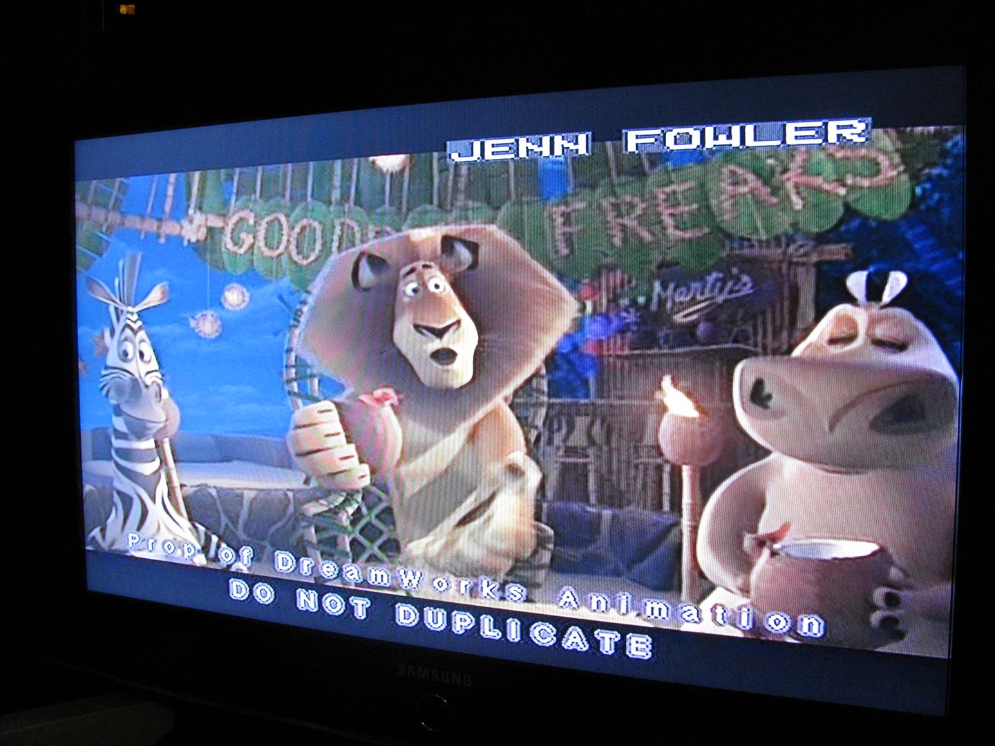 Notice my name across the top & the Do not duplicate on the bottom?