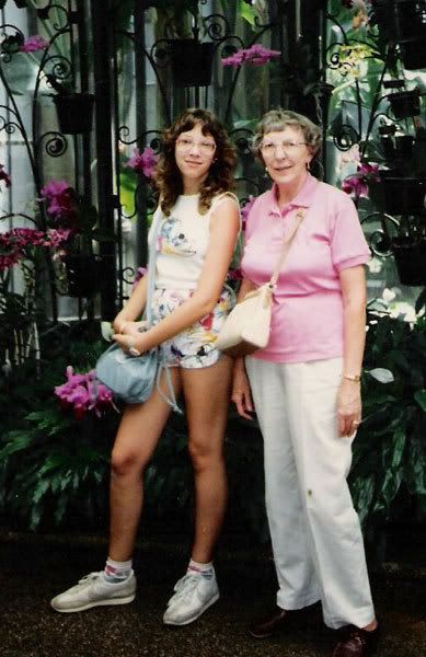 Grandma & me 1987