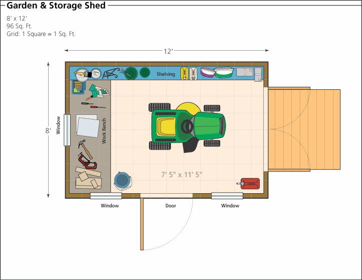 Shed Floor Plans
