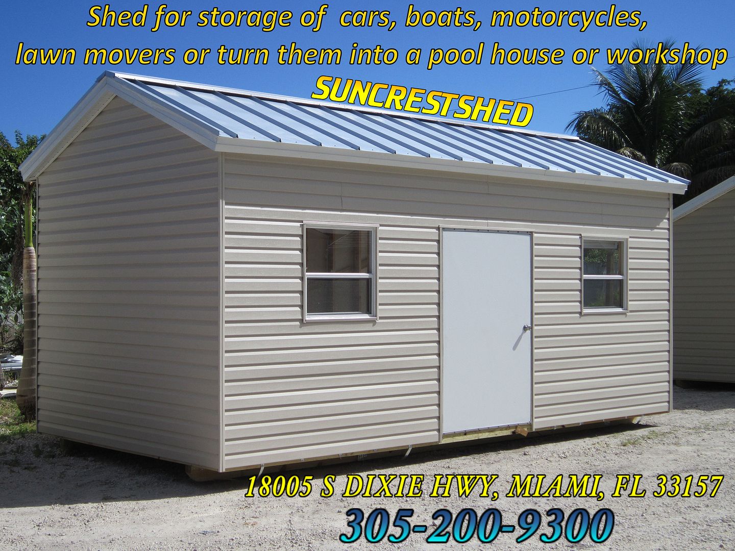 Farm Equipment Storage Sheds