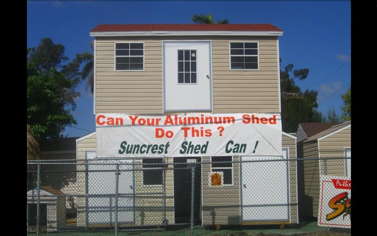 SUNCREST SHED - Come see us before you buy any sheds, IF THE QUALITY 