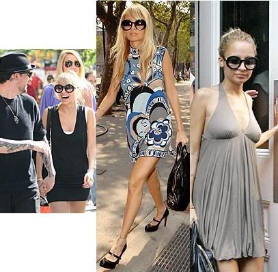 nicole richie chanel sunglasses. Nicole Richie has been spotted