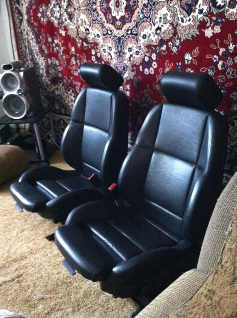 E36 M3/4 Black Leather Luxury Seats powered&heated MINTTTT 400 OBO