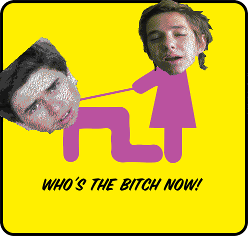 Two Kids seriously serious about nothing serious.