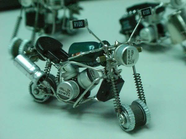 Мини-мотоциклы (4 фото)