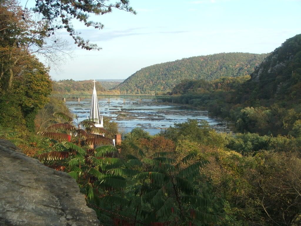 Harpers Ferry From Jefferson Rock Pictures, Images and Photos