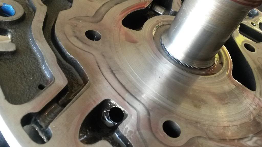 TH400 pushing fluid out the vent