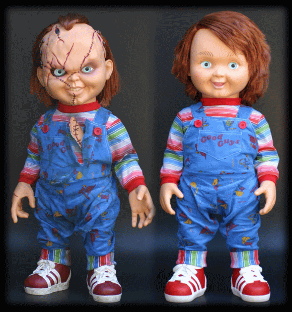 Childs Play Movie Chucky lol Look up Haunted Houses near you online 