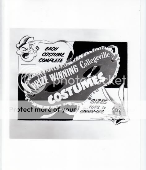 Collegeville Costumes Halloween Salesman Sample Photo  