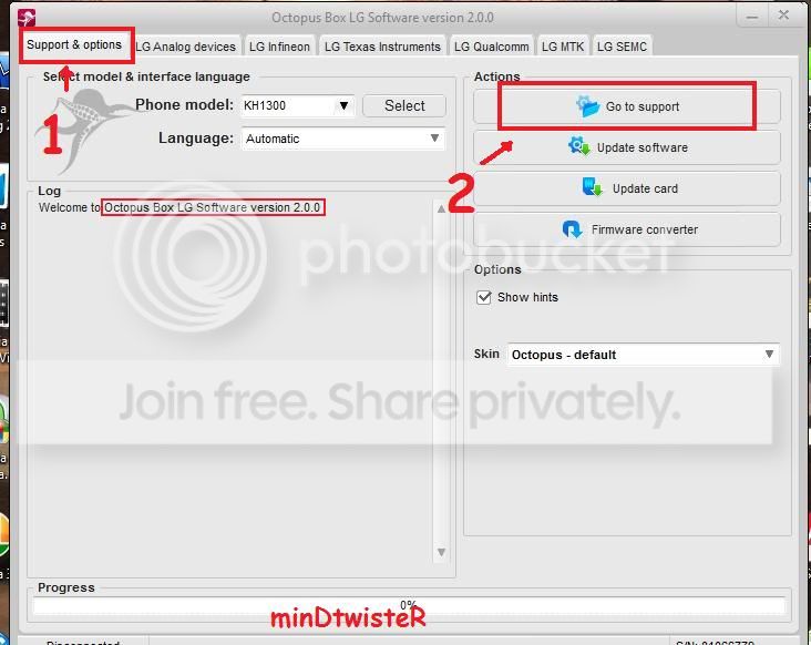  GUIDE How To Register Your New Octopus Box In Support Area GSM Forum