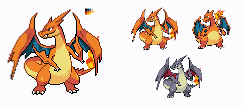 TariToons on X: I made a #Pokémon gen 4/5 style sprite for my