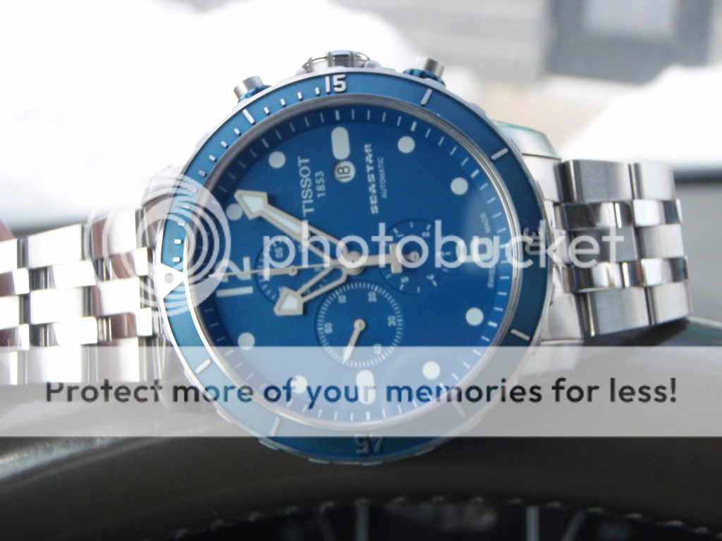 PICS New Seastar 1000 chrono BLUE | WatchUSeek Watch Forums