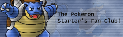 [PokeCommunity.com] The Pokemon starters Fan Club!