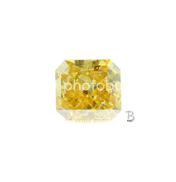 17 Ct Radiant Fancy Deep Orange Yellow GIA Certified Loose 